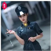 在飛比找蝦皮購物優惠-陽光 聖誕節表演服裝 女警制服 cosplay 扮演服裝 萬