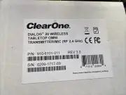 ClearOne Dialog 20 Wireless Table Omni Transmitter/Mic (RF 2.4GHz) 910-6101-011