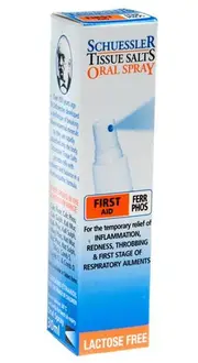 Schuessler Tissue Salts Ferr Phos Oral Spray | 30ml