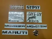 For Suzuki Samurai Gypsy King MG413W Emblem Decal Sticker Fits Suzuki Gypsy