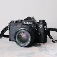 在飛比找蝦皮購物優惠-Nikon FE 附一顆鏡頭 SLR 單眼 底片相機