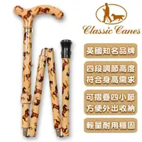 在飛比找ETMall東森購物網優惠-英國Classic Canes 可摺疊收納+調整高低手杖-4