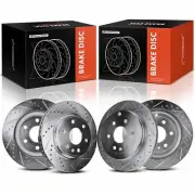 Front & Rear Drilled Brake Rotors for Chevrolet Traverse Buick Enclave Saturn (for: Chevrolet)