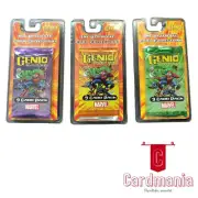 Genio: The Ultimate Card Collection Marvel 9 Card Pack (3 Pack Bundle)