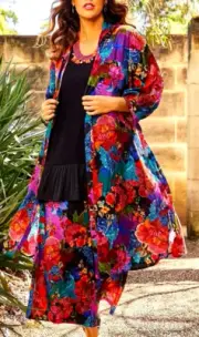 TS Taking Shape Crystals Embellished Duster Shirt Dress 20 XL XXL BN WAS $170