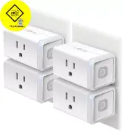 Plug HS103P4, Smart Home Wi-Fi Outlet Works with Alexa, Echo, Google Home & IFTT