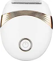 BIUDECO Electric Epilator Hair Remover Tool for Women Cordless Shaver for Body Hair Removal Precise and Painless Trimming for Underarms Legs and Bikini Line Pearl Design