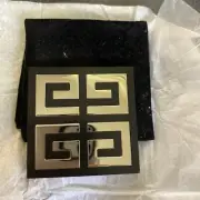 Givenchy Compact Mirror Black & White In Pouch New