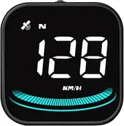 xinyee Smart Head-Up Display, Universal Car GPS Head-Up Display with Displays Speed, Compass, Number of Satellites, Kilometer Mile Toggle and More