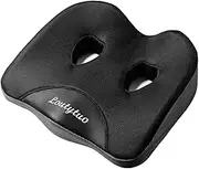 LOUTYTUO Seat Cushion Pillow,100% Memory Foam and Washable Cover,for Office Chair,Car Seat and Wheelchair,Tailbone & Sciatica & Back Pain Relief