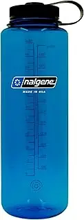 Nalgene Sustain Tritan BPA-Free Water Bottle Made with Material Derived from 50% Plastic Waste, 48 OZ, Wide Mouth