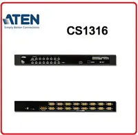 在飛比找樂天市場購物網優惠-ATEN 宏正 CS1316 16埠PS/2-USB KVM