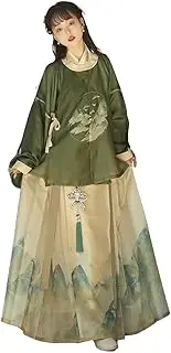 [Generic] Chinese Traditional Hanfu Dress Dress Open Front Cardigan Ancient Costume Hanfu Dress Stage Performance Wear Outfit