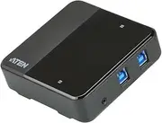 ATEN 2 x 4 USB-C 3.2 Gen1 Peripheral Sharing Switch, Black