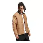 New Adidas Mens PRIMALOFT OUTER STATION JACKET HK9896 BEIGE Size Medium