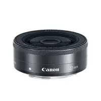 在飛比找蝦皮購物優惠-CANON EF-M 22mm 黑 EOS M 專用