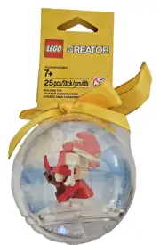2013 LEGO Creator 850843 T-Rex Brick Dinosaur Holiday Bauble Ornament NEW Sealed
