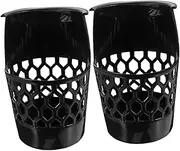 WOONEKY 2pcs Billiard Basket Pool Table Insert Billiards Parts Billiards Table Pocket Professional Pool Table Pockets Billiards Net Pocket Billiards Pool Accessories Billiard Nets