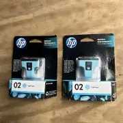Hp 02 Light Cyan New 2 Included