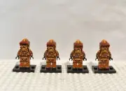 4 Lego Star Wars Minifigures GEONOSIS ARF CLONE TROOPERS CUSTOM NEW (read desc)