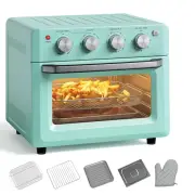 8 in 1 Air Fryer Toaster Oven, 19QT/18L 360°Convection Cooking Oven Combo w/ ...