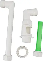 Swimming Pool Fountain PVC Material Height Direction Adjustable Waterfall Spray Nozzle for Swimming Pool Spa Pond Fish Pond Landscape Garden Playground