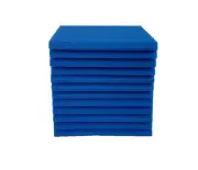 12 pcs 12"x12"x1" Acoustic Foam Blue Panel Tiles Wall Record Studio Sound Proof