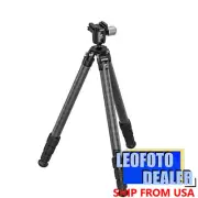 Leofoto SA-364CX+MG-40X Arca & Picatinny Clamp Outdoors Tripod with Ball Head