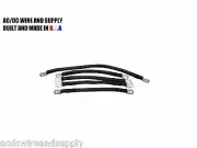 # 1 Awg HD Golf Cart Battery Cable 5 pc HD E-Z-GO 1994/UP BLACK SET U.S.A MADE