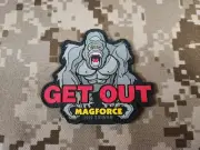 Princlple King Kong Get out PVC Patch PCP002