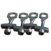 1/2pc Fixed Gear Bicycle Chain/Adjust Bolt/Bike Chain Tensioner/Pull Tight Screw