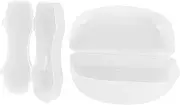 [COMPUKAS] 2pcs Goggle Case Portable Protective Storage for Swim Diving Ski Goggles Eyewear Hard