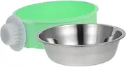LIGHTAOTAO Stainless Steel Pet Feeder Bowl Hanging and Cats and Easy Feeding Non Tipping Durable Pet Supplies