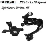 SENSAH RX10 1X10Speed MTB Bike Rear Derailleurs Trigger Groupset Fit Deore