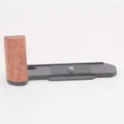 Wooden L Bracket for Nikon FM2 Camera Quick Release Aluminum Plate Hand Grip