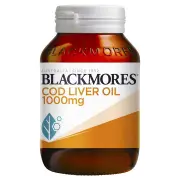 Blackmores Cod Liver Oil 1000mg Cap X 80