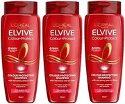 3pk L'Oreal Paris Elvive Colour Protect Shampoo 700ml