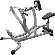 Valor Fitness Seated Row Machine – Plate Loaded with Converging Arms & Multi-Grip Handles, 400 lb Capacity, 2" Plate Adapters for Back & Chest Strength Training