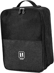 [OHPHCALL] Shoe Storage Bag Travel Shoes Organizer Zipper Waterproof Durable for Sorting Towels Toiletries on The Go