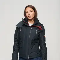 在飛比找Yahoo奇摩購物中心優惠-SUPERDRY 女裝 長袖外套 防風防潑水 經典三層拉鍊 