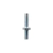 Zinc Plated Metric Threaded Stem 1/2" Bolt Hole - 12mm D - 1.75 TPI x 1-1/2" L