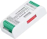 Fdit RGB LED Strip Controller Decoder Constant Voltage Control Light Bar Stage Light Plastic Material for LED Module