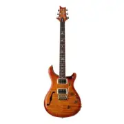 PRS SE Custom 24 Semi Hollow Piezo 6 String Vintage Sunburst Electric Guitar