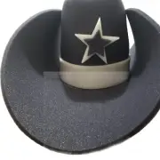 COWBOYS JUMBO FOAM BIG LARGE WESTERN OVERSIZED HAT Navy BLUE STAR 30" 40 gal