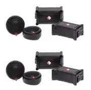 4 New Rockford Fosgate P1T-S 1" 240 Watt Dome Car Audio Stereo Tweeter Systems