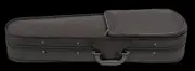 V-Case 1/2 Size Violin Case Moulded Poly Black Nylon Cover
