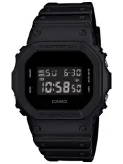 Casio Men's DW5600BB-1 Black Resin Quartz Watch with Digital Dial