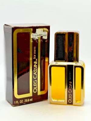 OLEG CASSINI BY JOVAN 29.6ML AFTERSHAVE COLOGNE (NEW WITH BOX)