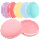 6Pcs Portable Storage Box Macaron Jewelry Holder Macaron Jewelry Box