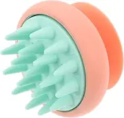 HAKIDZEL Hair Scalp Brush Soft Silicone Shampoo Brush for Men Ergonomic Scalp Tool for Cleaning Relaxing Massage Comfortable Grip for Daily Use